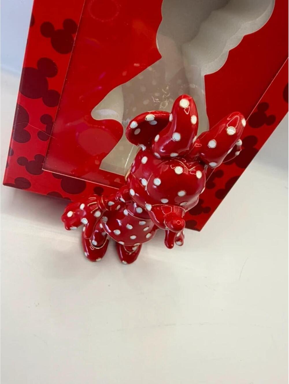 BaubleBar Minnie Mouse Red Polka Dot Bag Charm Keychain NIB - Picture 4 of 10